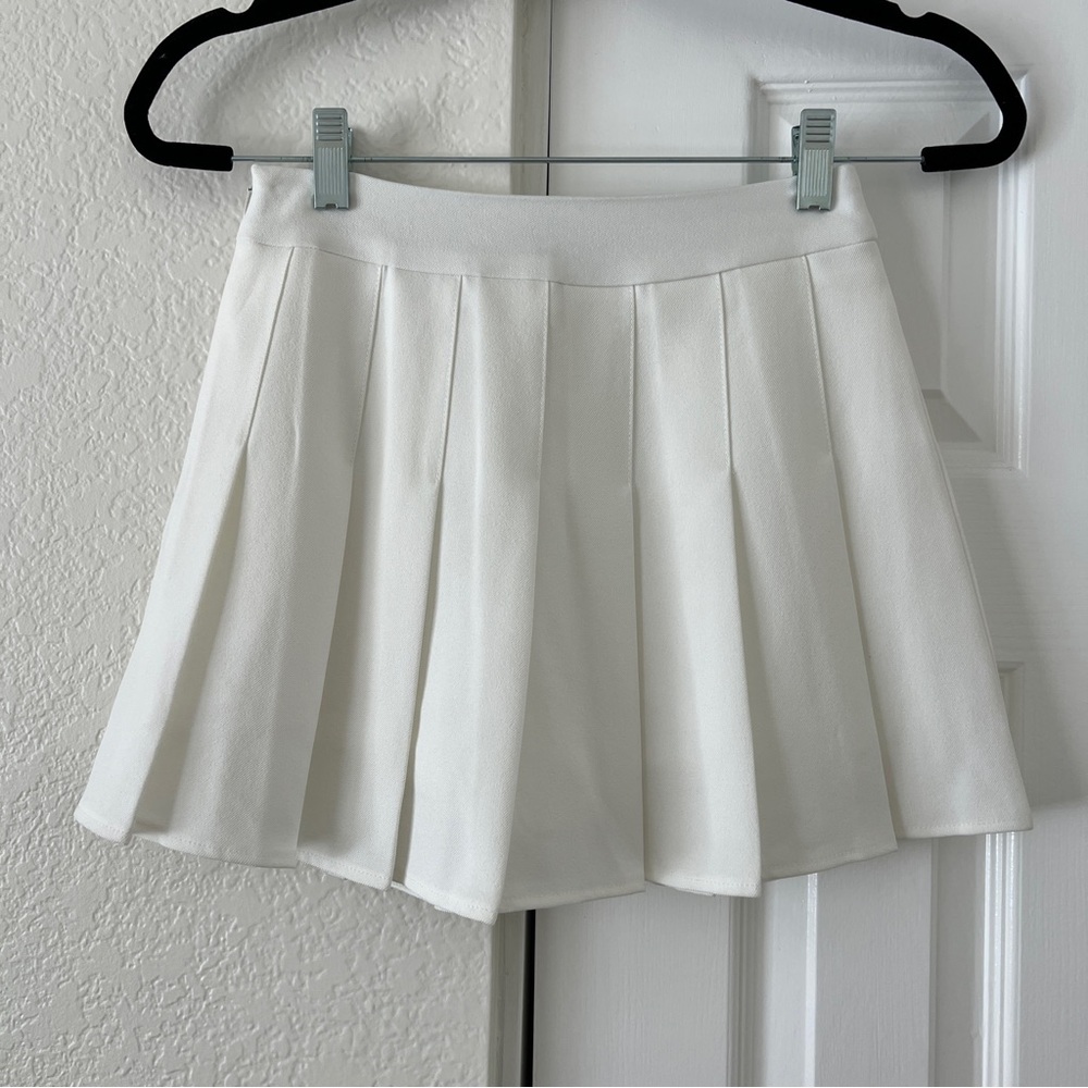 Women’s Girls Short High Waist Pleated Skater Tennis Skirt Size XSmall